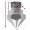 0.3mm Çelik Nozzle MK10-4mm-M7
