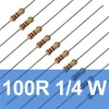 100R 1/4W Direnç