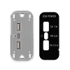 12-24V PD3.0 Type-C + 5V 1A USB + 5V 2.1A USB Şarj Soketi