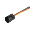 19mm Işıklı Metal Buton Soketi