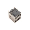 2 Port USB-A 2.0 Dişi Konnektör PCB Tipi
