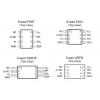24C04 - DIP8 EEPROM Entegresi