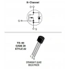 2N7000 Transistör N Kanallı MOSFET - TO92