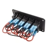 4lü ON-OFF Işıklı Anahtar Switch Panel 2x 5V 3.1A USB