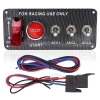 4lü ON-OFF Toggle Switch Panel - Motor Start Butonlu