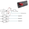 4lü ON-OFF Toggle Switch Panel - Motor Start Butonlu