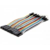 40 Pin Jumper Kablo Dişi Erkek (10cm)