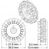 42x19 Tekerlek