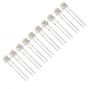 4.8mm Şeffaf Beyaz Mantar LED