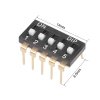 5-Pin Entegre Tip Dip Switch