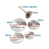 6 Parça Mini Daire Testere Bıçağı 22-44mm