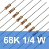 68K 1/4W Direnç