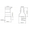 6x30 PCB Klipsli Sigorta Yuvası