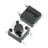 6x6x5mm 4 Pinli SMD Push Buton - Tact Switch