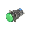 AB6-M 16mm 30V Yeşil Yaylı Buton