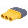 Amass MR30-F 3 Pin Dişi Motor ESC Konnektör Soket