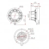B2 46mm Dial Hassas Potansiyometre Başlığı