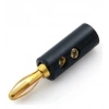 Banana Plug Konnektör - 4mm Siyah Born Klemens