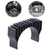 Creality K1C-K1-K1 Max Extruder Motor Üstü Alüminyum Soğutucu - Siyah