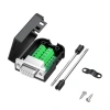 D-Sub DB9 9-Pin Dişi Terminal Block Adaptörü