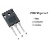 D998 TO-3P NPN Transistör