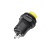 DS-428 12mm Anahtarlı Push Buton - Sarı