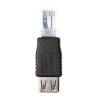 Ethernet RJ45 Erkek - USB Dişi Dönüştürücü Adaptör