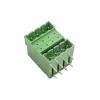 F85-5.08-4P 2x4 Pin 5.08mm 90C Geçmeli Çift Erkek Klemens
