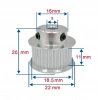 GT2 30 Diş 8mm Kasnak - 10mm Kayış Uyumlu