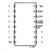 HCF4017BE DIP-16 Entegre