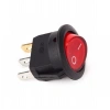 Işıklı On / Off Anahtar Yuvarlak  2Pin 20mm