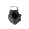 ISP-AW31M5 220V Led Işıklı Yaylı Buton - Beyaz