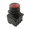 ISP-AW34M5 220V Led Işıklı Yaylı Buton - Kırmızı