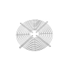 ITEL-25 Fan Koruma Teli 250x250mm