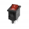 KCD1 Kırmızı Işıklı On/Off Anahtar 4 Pin