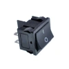 KCD2-501 ON-OFF Switch 4 Pin Siyah