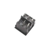 KCD2-502 İkili ON-OFF-ON Switch 5 Pin - Siyah