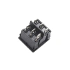 KCD2-502 İkili ON-OFF Switch 6 Pin - Siyah