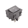 KCD4-602 ON-OFF Switch 6 Pin Siyah