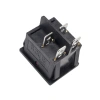 KCD4 İkili Işıksız ON-OFF Switch 4 Pin - Kırmızı