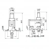 KFC-W-07A Micro Switch NO 2-Pin
