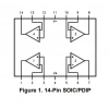 LMC660CMX SOIC-14 SMD OpAmp Entegresi