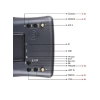 LS-008D FPV Gözlük 5.8G 40CH 5 inç 4.3 inç HD DVR