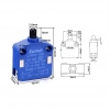 LXW20-11M 8mm Micro Switch 4-Pin - Mıknatıslı