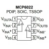 MCP6022-I/P DIP-8 OpAmp Entegresi