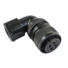 MS-3108A 4-Pin 18-10S Dirsek Tip Su Geçirmez Konnektör
