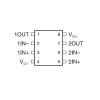 NE5532 SOIC-8 SMD OpAmp Entegresi