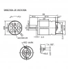 Nichibo 12-24V LP5BFN Redüktörsüz DC Motor