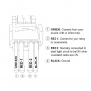 ON-OFF Anahtar Mavi Işıklı 4-Kablolu 12V 3A - Led Light Bar