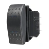ON-OFF Mavi Işıklı Anahtar 5-Pin 12V-24V